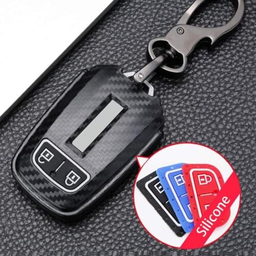 ABS Car Remote Key Cover Case For ISUZU D-MAX DMAX Truck MUX Smart Remote Keyless Protect Shell with keychain