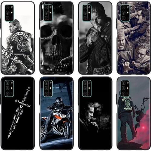 TV SonsOf Anarchy Soft TPU Cover For Honor 9 10 X10 9A 9C 9S 9N 10i 10X 9X Lite Pro 5G Phone Case Shell