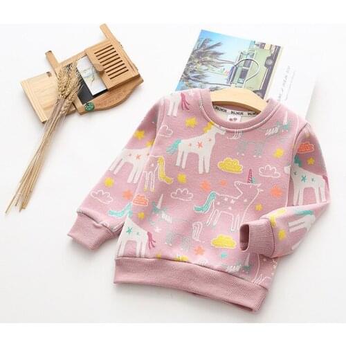 EuerDoDo Girls' Printed T-Shirts