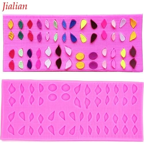 Eyes shaped 3D Reverse sugar molding Food Grade silicone mould for polymer clay molds chocolate cake decoration tools FT-0018