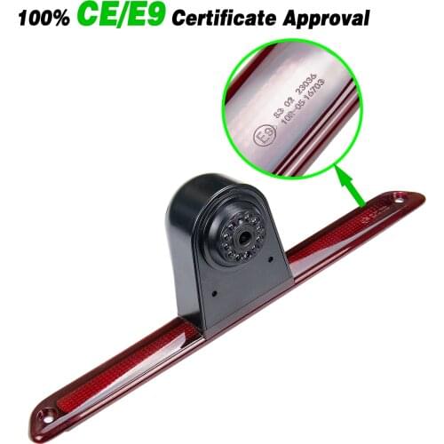 Misayaee E9 Brake Light Camera for LWB Sprinter Mercedes Sprinter 1500 2500 W906 324H 524H/ Crafter Transporter Rear view Camera