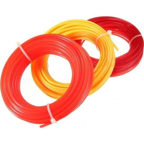 1 Roll Spool 15m x 2.4mm Grass Cut Strimmer Line Nylon Cord Wire String for Grass Trimmer Hot Selling Trimmer Lines Coil