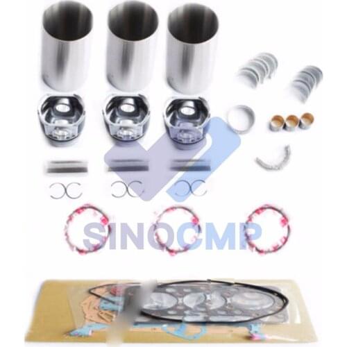 3KR2 Engine Rebuild Kit For Hitachi EX30 EX35 EX40 Excavator Digger Loader