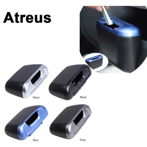 Atreus 1Pcs Car Trash Can Rubbish Side Door Storage Box For Mitsubishi ASX Suzuki Subaru Acura Jeep Renegade Fiat 500 Hyundai