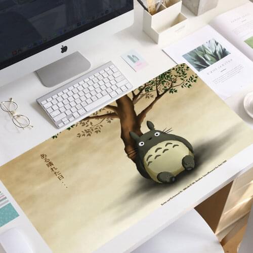 Anime 900x400mm Totoro Mouse Pad Mouse Mat Carpet Laptop Big Padmouse laptop Computer Gaming Mouse pad keyboard mouse pad gift