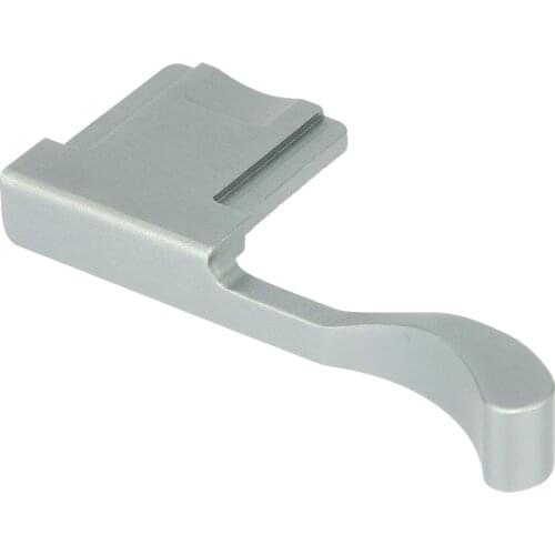 Haoge THB-XS Metal Hot Shoe Thumb Up Rest Hand Grip for Fujifilm Fuji FinePix X100F X-Pro2 XPro2 XPro3 XE4 X-E4 Camera Silver