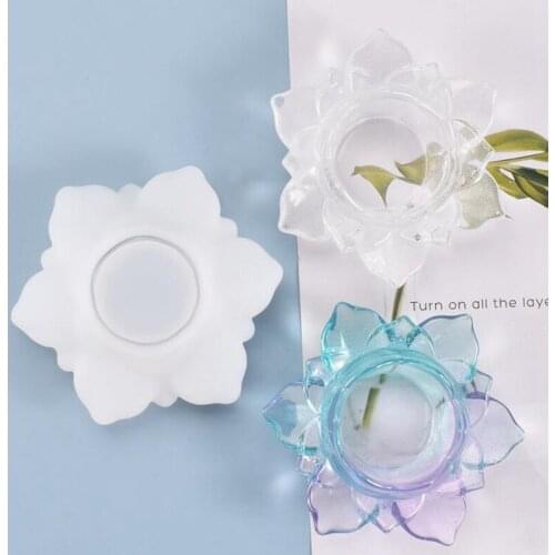 Transparent Silicone Mould Dried Flower Resin Decorative Craft DIY flower storage tank Mold resin molds for jewelry