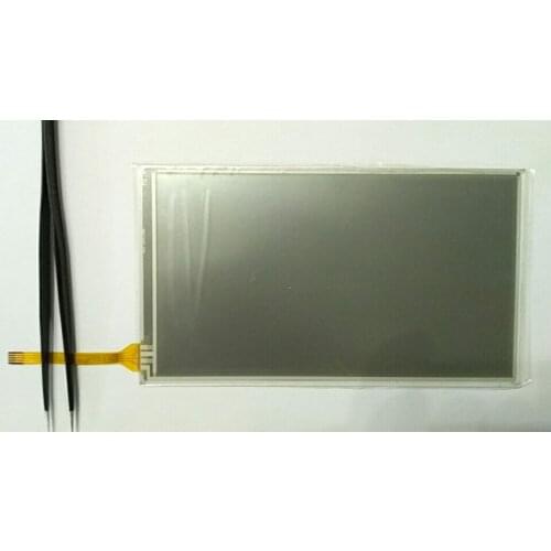 6.5 inch 158*91 157*90mm 4 pins glass touch Screen panel Digitizer Lens for Lincoln navigator car DVD player GPS navigation