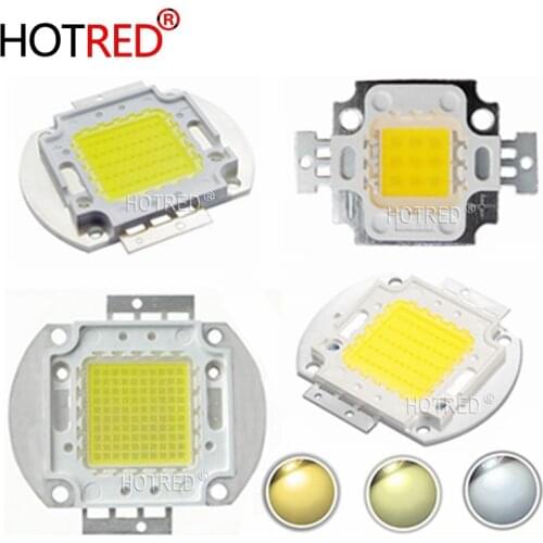 10PCS High Power LED COB Light SMD 45mil chips Cold White Warm White 10W 20W 30W 50W 100W LED Bulb Spotlights Diode DIY Lamps