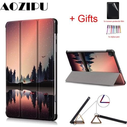 Slim Case for Samsung Galaxy Tab S6 Lite 10.4 SM-P610 SM-P615 PU Leather Protective Cover for Samsung Galaxy Tab S6 Lite Case