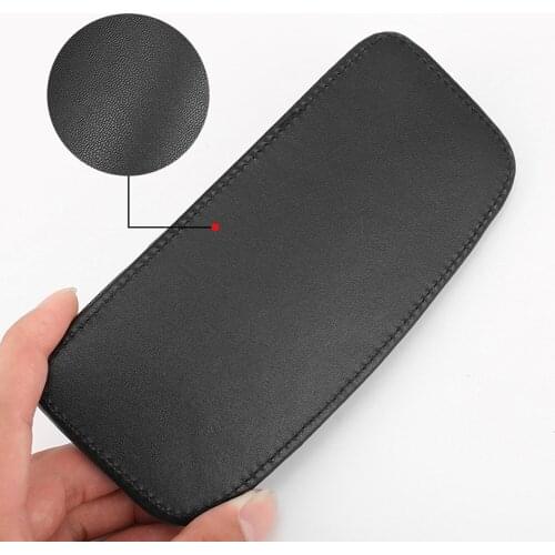 Universal Leather Knee Pad for Car Interior Pillow Comfortable Elastic Cushion Memory Foam Leg Pad Thigh Support Car Accessories