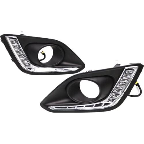 2Pcs for Suzuki Swift 14-16 Daytime Running Light High Bright Fog Light LED Daytime Running Light