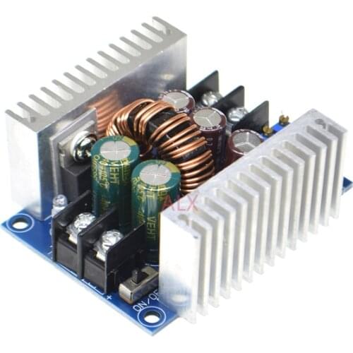 300W 20A DC-DC Buck Converter Step Down Module Constant Current LED Driver Power Step Down Voltage Module Electrolytic Capacitor
