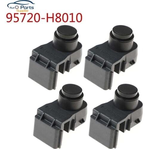 4ps PDC 95720-H8010 For Kia RIO 2013-2015 2016 For STONIC 17 Car Parking Sensor Auto parts 95720H8010 Black Color