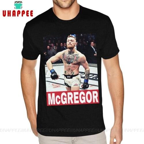 Conor Mcgregor Action T Shirts Small Size Men Unique Tees Shirt