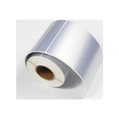 Bank label 102*152*250 Matt silver PET barcode ADB paper scratch resistance and corrosion resistance free shipping