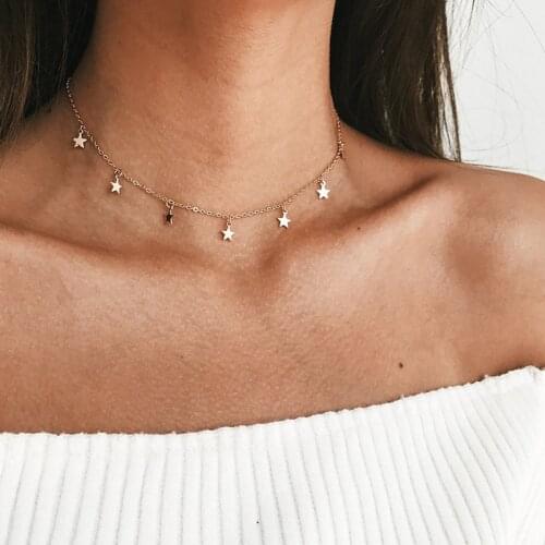 Золотые чокеры JUNREN China At AliExpress