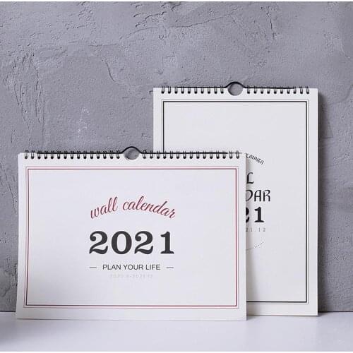 2021Desk Calendar 12 Months Desk Calendar Monthly Planning Calendar for Home, School and Office