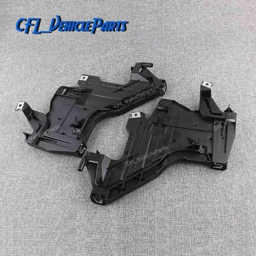 Pair L+R Headlight Mount Bracket Plate 8K0941454 8K0941453 For Audi A4 S4 B8 2008 2009 2010 2011 2012 A4 Allroad 2010 2011 2012