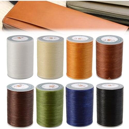 Mayitr Waxed Thread Repair Cord String 0.8mm Sewing Leather Hand Wax Stitching DIY Thread For Case Arts Handicraft Crafts Tool