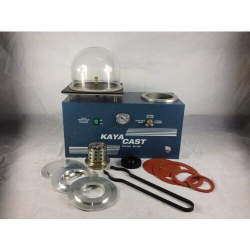 Mini Vacuum Investing & Casting Machine, Jewelry Lost Wax Cast Combination, goldsmith tool joyeria