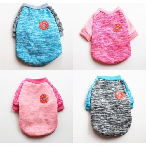 Autumn Winter Dog Clothes Soft Pet Dog Jacket Coat Chihuahua Yorkshire Clothing for Small Dogs Sweater Cat Pet Outfit Ropa Perro