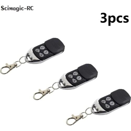 The Garage Door Opener is Compatible with LIFE FID02 FID04 VIP2 VIP4 VIP2R VIP4R Rolling code 433 MHZ Door Remote control
