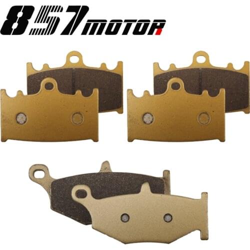 Front Rear Brake Pads For Suzuki GSR600 GSR 600 K6 2006 2007 2008 2009 2010 2011 2012 2013 2014 2015 GSR400 GSR 400 K6 2006-2008
