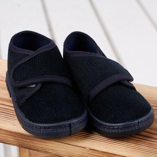Operates in 106 P117 School Nursery Girl/Male Child Linen Panduf Shoes