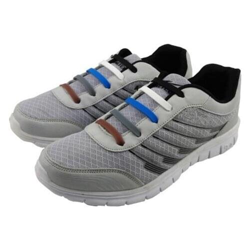 New Arrival 9cm No Tie Silicone Shoelace Sneaker Adult Shoelaces Running Shoelaces Athletic Shoelaces 10pcs/lot Free Shipping