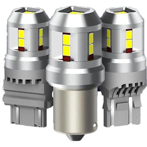 LED Bulbs 7443 w21-5w 6000K White Bright Car Lamp Bulbs For Turn Signal/Reverse Tail Light One Year Wrranty