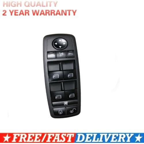A1698206710 Electric Master Window Switch for Mercedes-Benz B-Klasse W245 W169 A-Klasse R350 GL350 GL450 A 169 820 67 1698206710