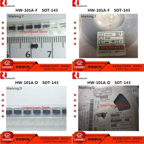 10 pcs/lot HW-101A HW-101A-F Marking: 7 HW-101A-D HW101A-D HW-101A-FT-D Marking: D . SOT-143 HW101A HW101A-F 100% New origi