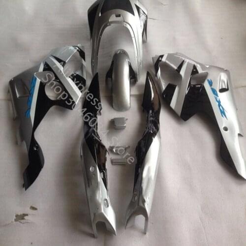 100%NEW Silver black fairing kit For KAWASAKI NINJA ZX6R 94-97 ZX-6R ZX 6R 94 95 96 97 ZX 6R 1994 1995 1996 1997 Fairing Kit