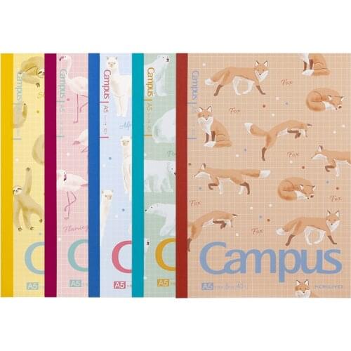 5Pcs A5/B5 Campus Student Notebook Cute Style Cover Notebook Diary Journal School Office Supplies