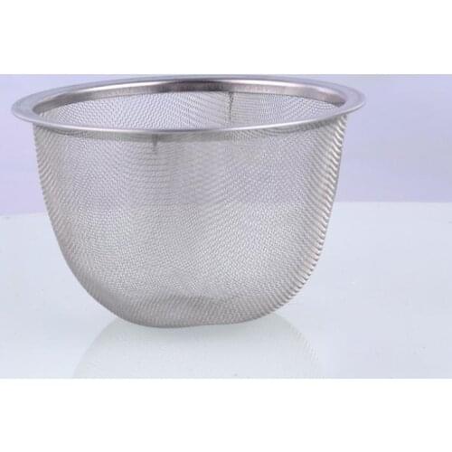 7.2cm Diamter Stainless Steel Metal Mesh Tea Infuser Reusable Tea Strainer Filter for Teapot Kitchen Tools SN3585