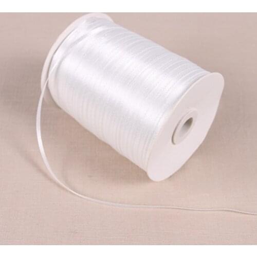 1/8" 3mm Satin Ribbon for packing and bow & Garment Accessories 20y/lot 42