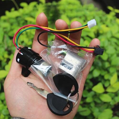 Car Central Locking System with 2 Keys, 3-Wire Car Electric Door Actuator Car Central Locking System Meter Lock