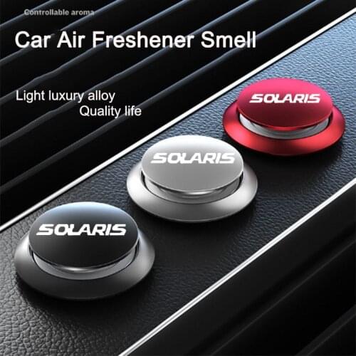 Car Perfume car Aromatherapy Car Air Freshener Flavor UFO Shape Scent Decor For Hyundai SOLARIS 2017 2018 2019 car accessories