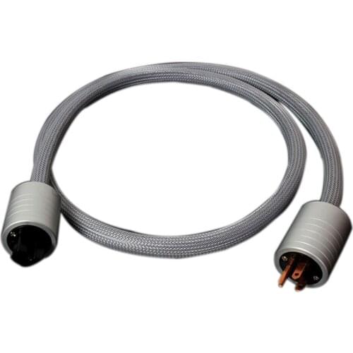 Free shipping MP200 5N OCC Pure copper US Version audio Power Cable with pure copper power plug connector