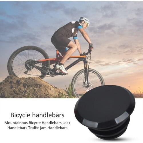 Ourdoor Bike Sports 1 Pair Bike Grip Handle Bar End Plugs Aluminium Alloy MTB Handlebar Grips Plugs Caps Bicycle Accessories