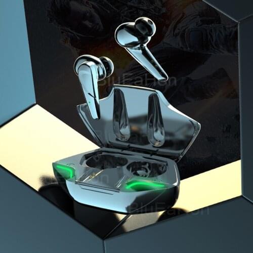 Gaming Bluetooth Headphones HIFI 9D Stereo Sound Sport Earbuds Waterproof Deep Bass Earphone Gamer Headset With Mic For Phone