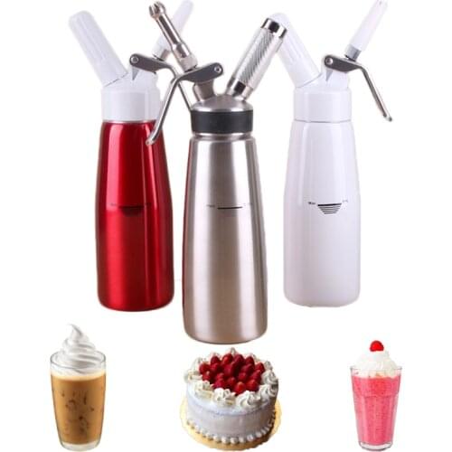 Cream Gun Foam Generator Siphon Mounted Vase Aluminum Alloy Light Cream Mixer Creative Restaurant kitchen Cooking Utensils 1 Pcs