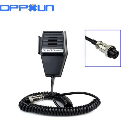 New CB Radio Speaker Mic Microphone 4 Pin for Cobra / Uniden Car CB Radio Walkie Talkie Ham Radio Hf Transceiver