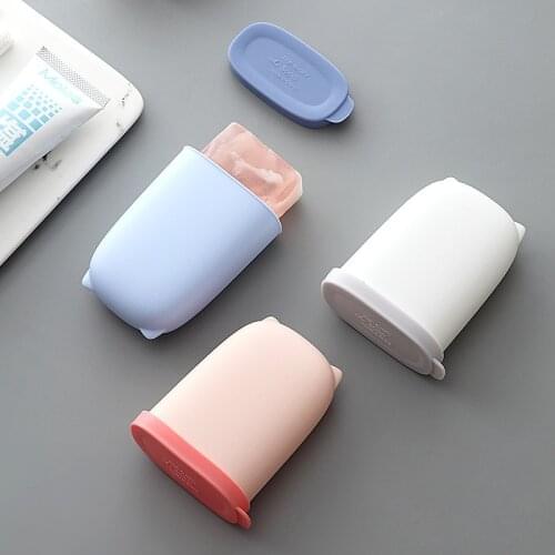 1Pcs Portable Cute Boxed Paper Travel Washing Hand Bathroom Cleaning Waterproof Leakproof Soap Box With Lock Box