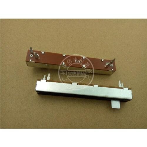 1pcs 88mm DS-9702 Mixer Straight Slide Potentiometer SL60V A10K / Single Link Fader Potentiometer 8B Stroke 60mm