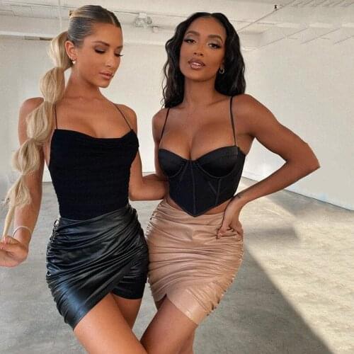 Женские кожаные юбки Prowow China At AliExpress