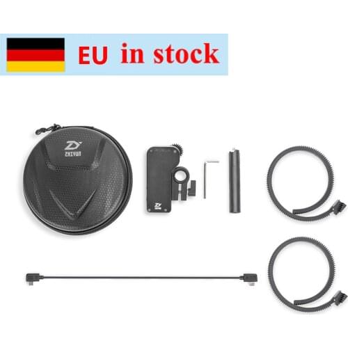 EU Location) Zhiyun Crane 2 Servo Follow Focus for All Canon Nikon Sony Panasonic Cameras, Zhiyun CMF-01 Servo Follow Focus