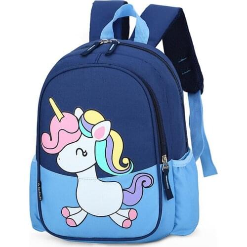 Unicorn school bags mochila infantil Fashion Kids Bags Nylon Children Backpacks for Kindergarten School Backpacks Bolsa Escolar