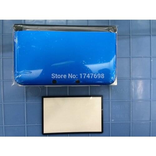 Blue Console Full Housing Shell Case Repair Parts +Tool for Nintendo for 3DS XL/3DS LL